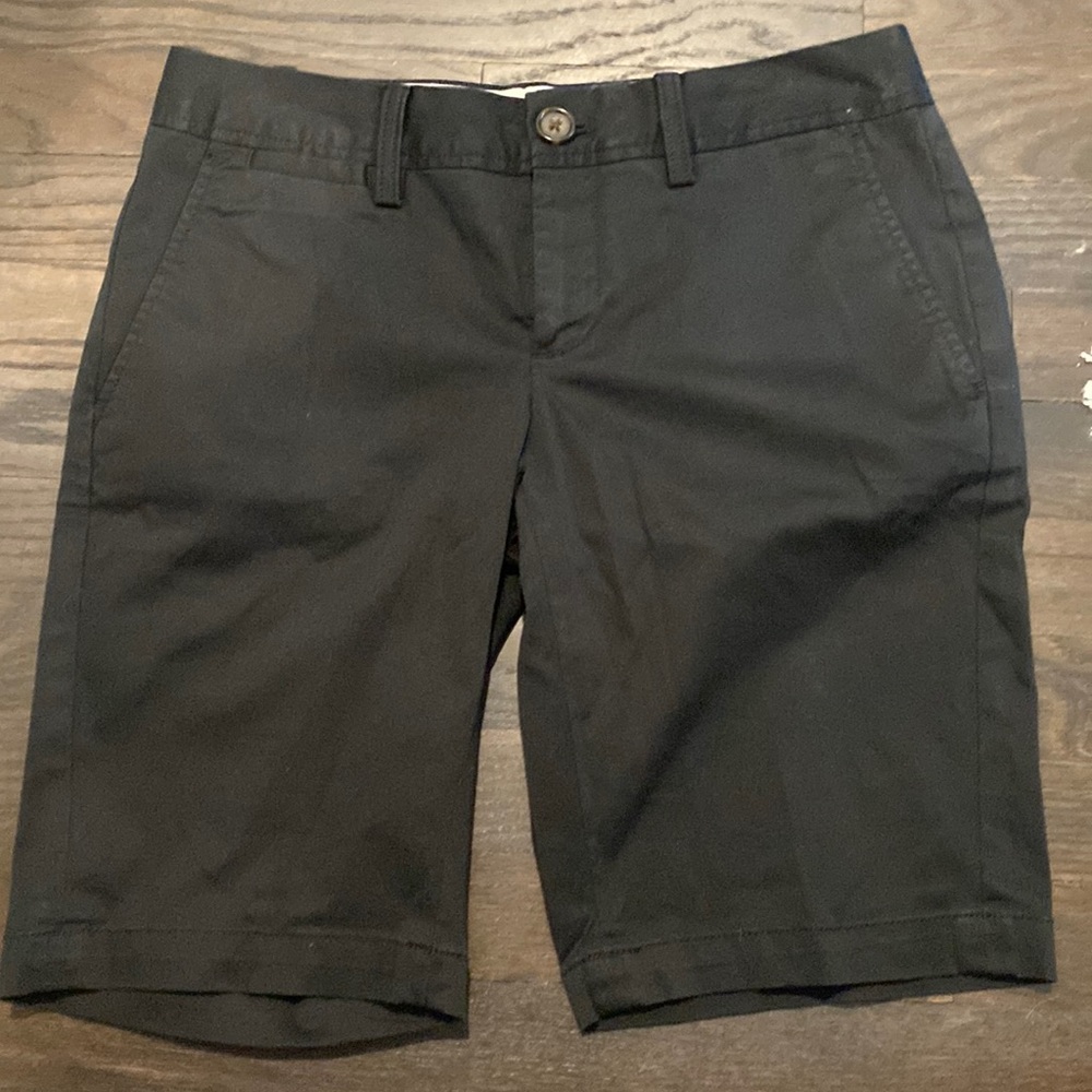 Banana Republic Black Bermuda Shorts